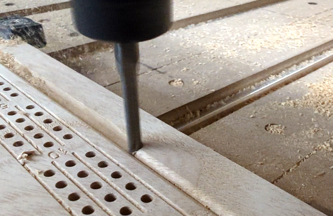 Cribbage Board CNC Router Bit Set – Includes Free Cribbage Board Project