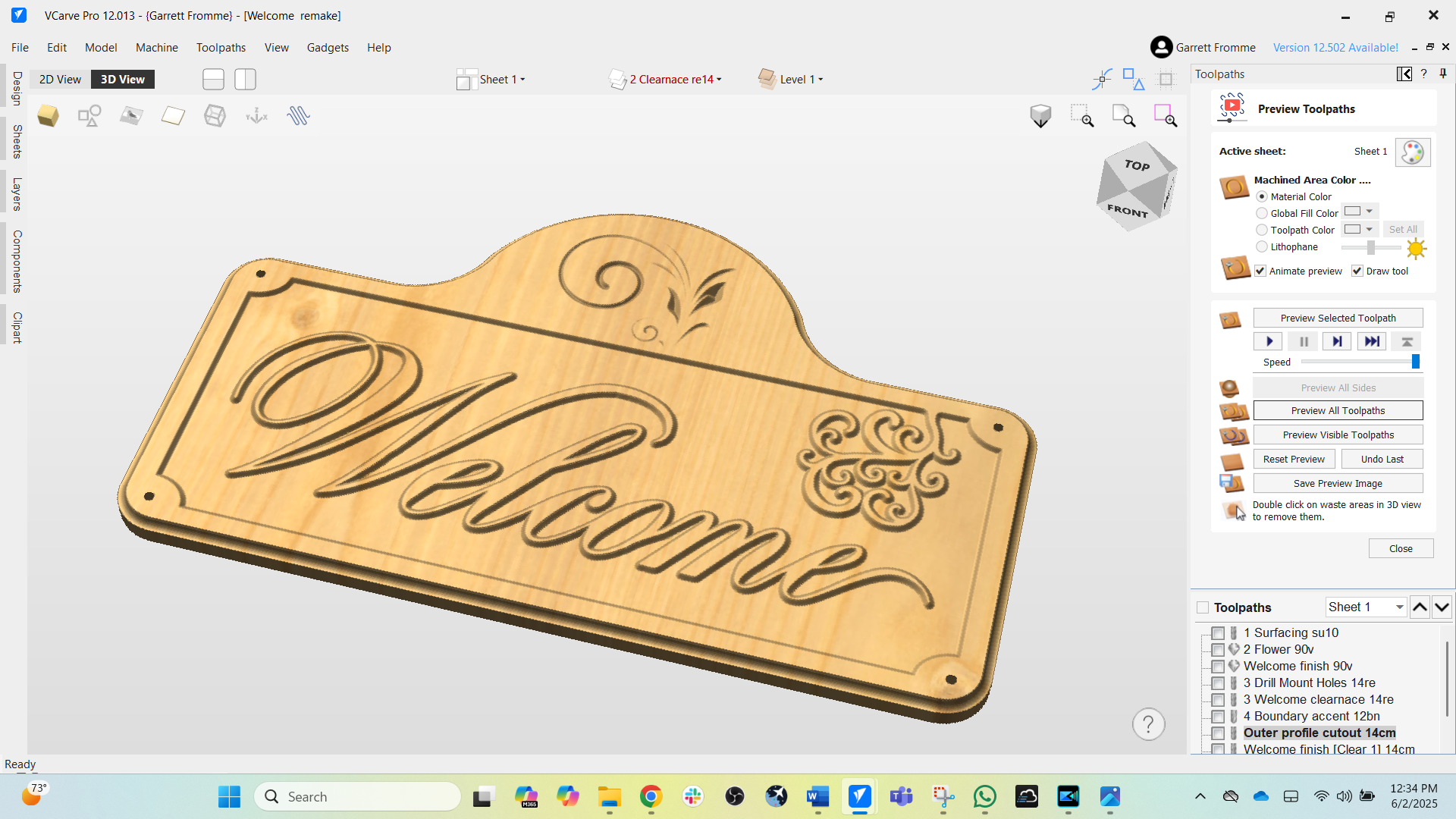 Vectric VCarve Pro CNC Router Software – Create Signs, Inlays, and 3D Projects