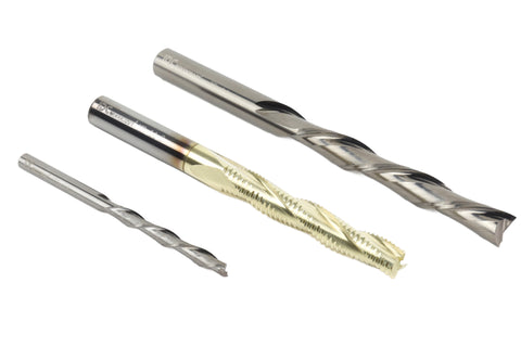 CNC Bits For Guitar Making Extended Length CNC Router Bit Set