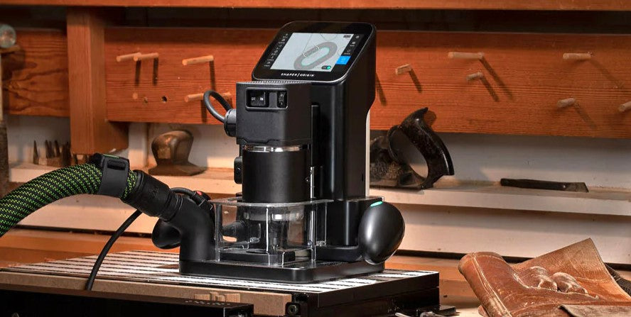 Exploring the Shaper Origin: A Handheld CNC Router That Takes Woodwork ...