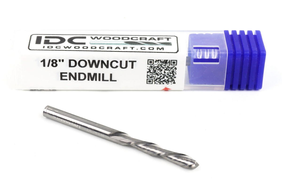 1/8" Down Cut Endmill Bit