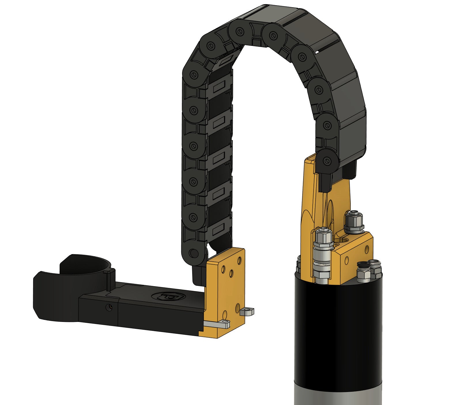 Z Axis Cable Chain Mount System — Universal CNC Cleanup Upgrade