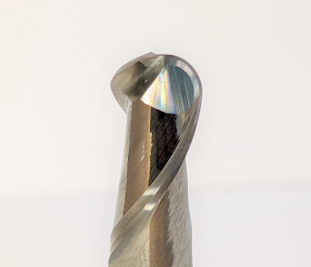 1/4" Ball nose endmill for detailed 3d carving on cnc router