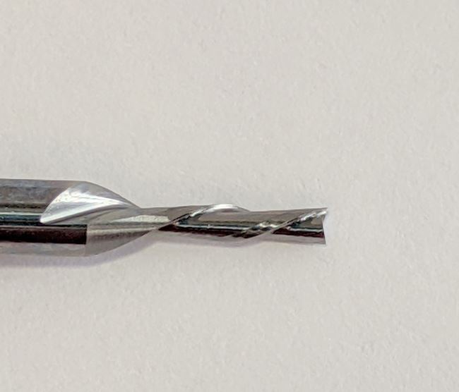 1/16" downcut endmill for cnc router projects