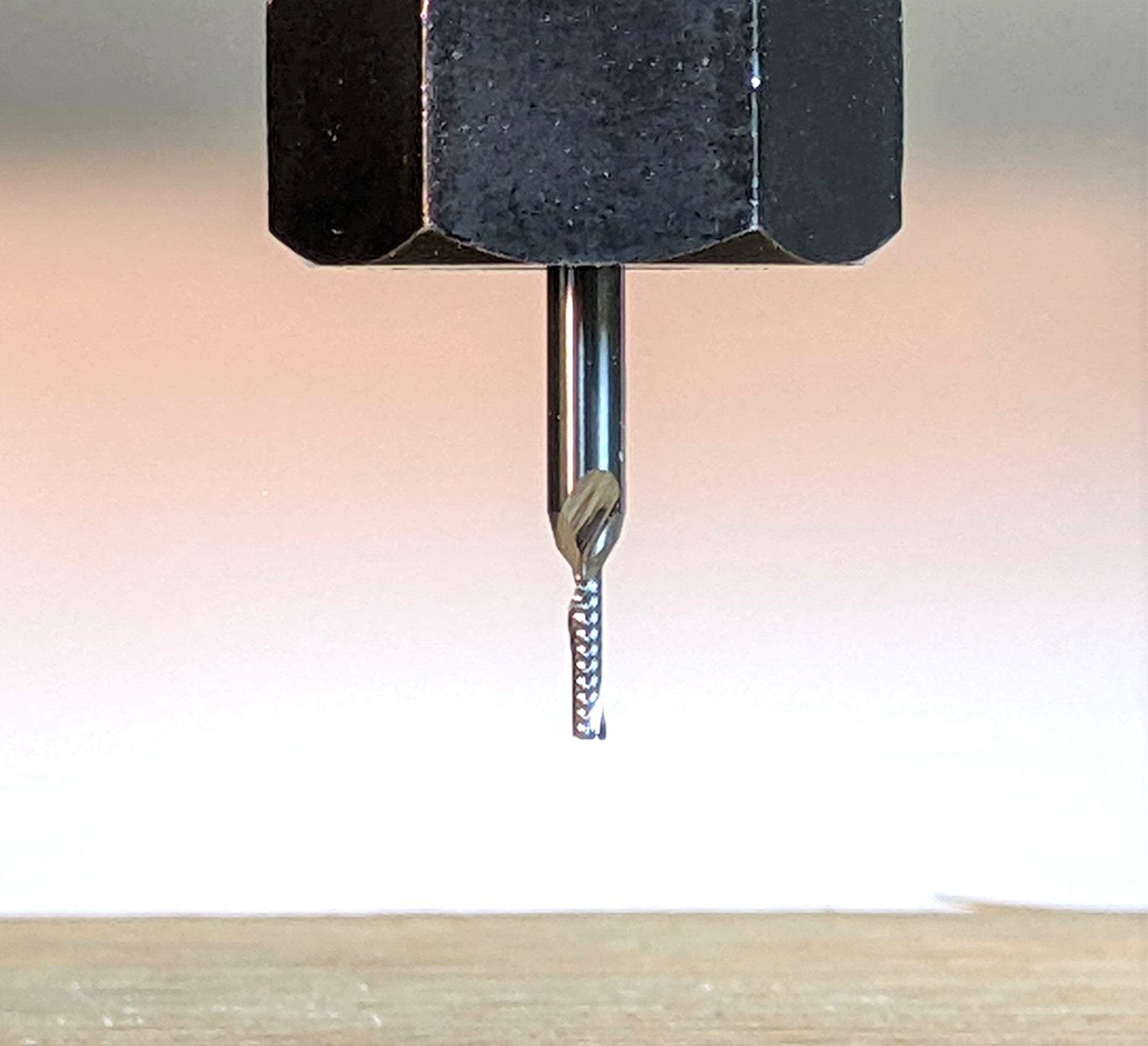 Acrylic CNC Router Endmill Bit Set 0-Flute - 1/8