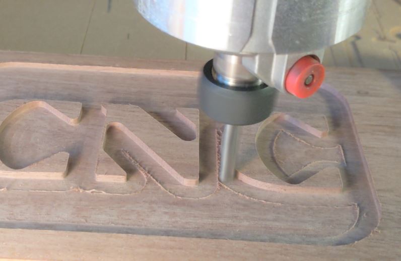 1/4" down cut bit for cnc routers by idc woodcraft