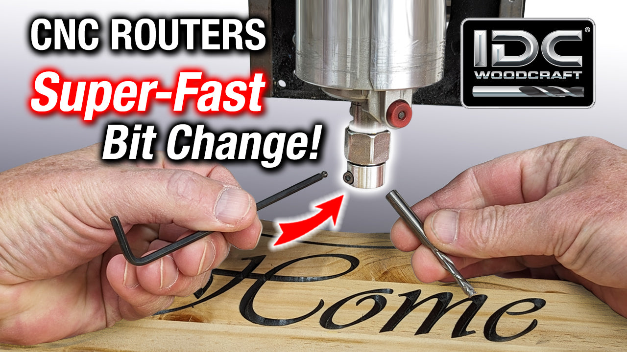 The Faster Way To Change Router Bits – IDC Woodcraft